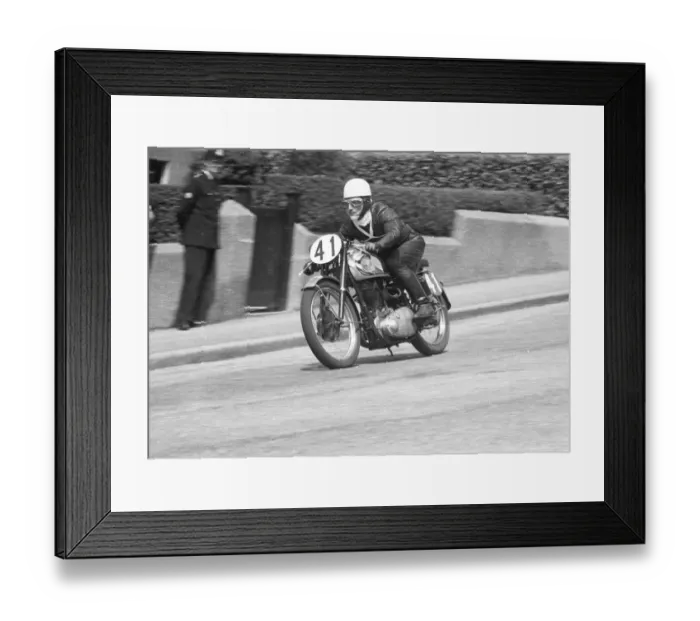 Framed Print : J F Hambling (BSA) 1954 Senior Clubman TT Framed Print : J F Hambling (BSA) 1954 Senior Clubman TT