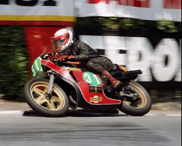 Rob Hanna (Purvis Rotax) 1984 Junior TT