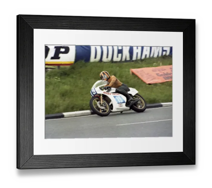 Framed Print : Roy Hanks (Yamaha) 1981 Formula 2 TT Framed Print : Roy Hanks (Yamaha) 1981 Formula 2 TT