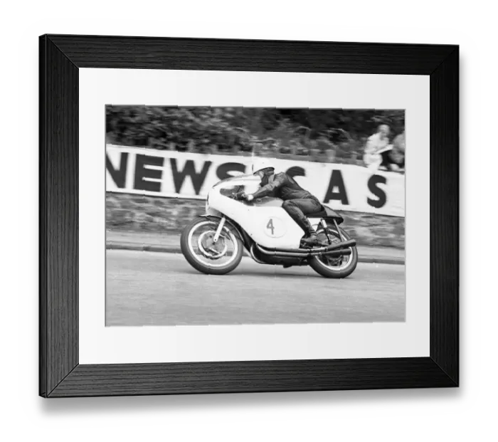 Framed Print : John Hartle (Gilera) 1963 Senior TT Framed Print : John Hartle (Gilera) 1963 Senior TT
