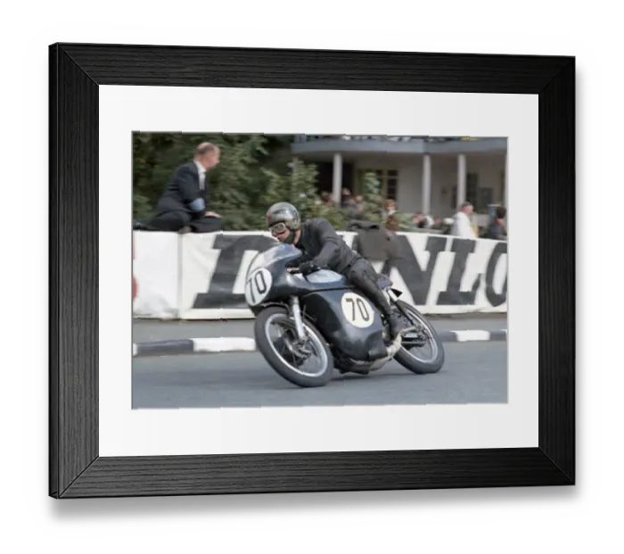 Framed Print : Maurice Hawthorne (Norton) 1966 Senior TT Framed Print : Maurice Hawthorne (Norton) 1966 Senior TT