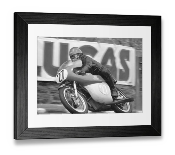 Framed Print : Gustav Havel (Jawa) 1966 Junior TT Framed Print : Gustav Havel (Jawa) 1966 Junior TT