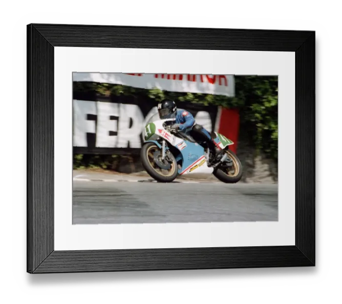 Framed Print : Rob Haynes (Yamaha) 1984 Lightweight TT Framed Print : Rob Haynes (Yamaha) 1984 Lightweight TT