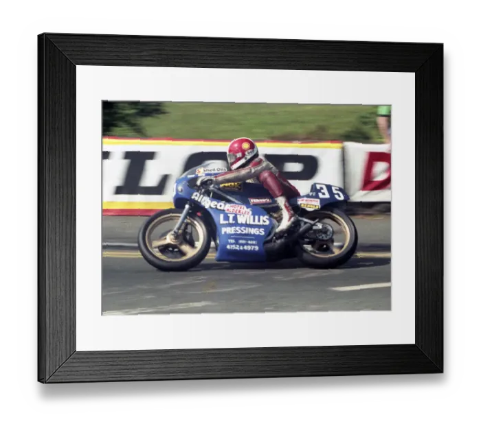 Framed Print : Tony Head (Armstrong) 1984 Junior TT Framed Print : Tony Head (Armstrong) 1984 Junior TT