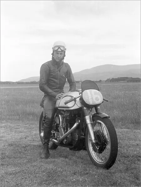 John Hartle (Norton) 1956 Junior TT