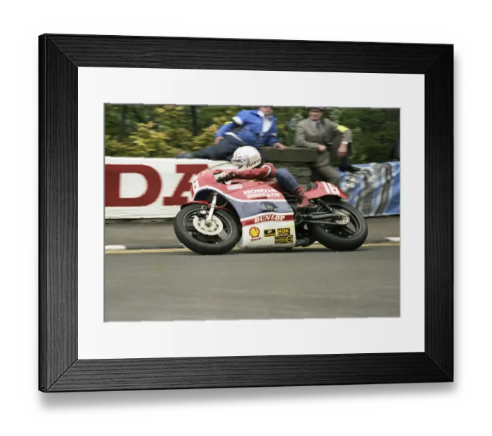 Framed Print : Ron Haslam (Honda) 1979 Formula One TT Framed Print : Ron Haslam (Honda) 1979 Formula One TT