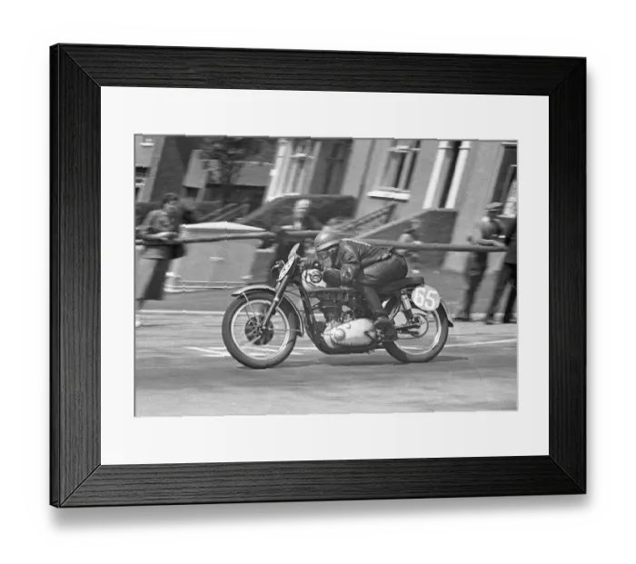 Framed Print : J H T Harris (BSA) 1953 Junior Clubman TT Framed Print : J H T Harris (BSA) 1953 Junior Clubman TT