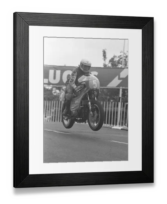Framed Print : Ron Haslam (Honda) 1978 Formula Two TT Framed Print : Ron Haslam (Honda) 1978 Formula Two TT