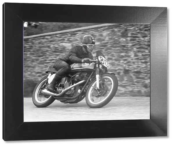 John Hempleman (Norton) 1957 Junior TT