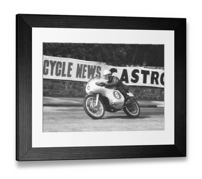 Framed Print : John Hempleman (MZ) 1960 Lightweight TT Framed Print : John Hempleman (MZ) 1960 Lightweight TT