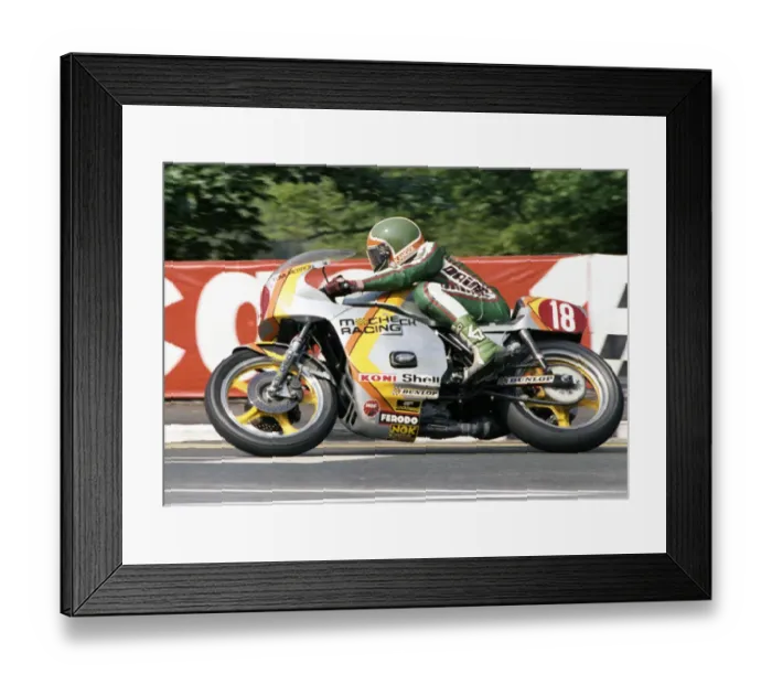 Framed Print : Tom Herron (Honda); 1978 Formula One TT Framed Print : Tom Herron (Honda); 1978 Formula One TT