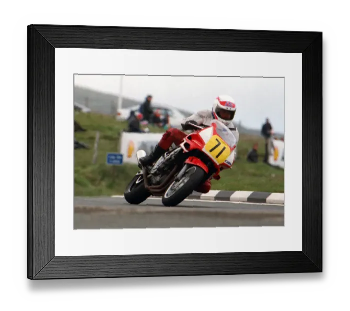 Framed Print : Peter Heppenstall (Honda) 1995 Junior TT Framed Print : Peter Heppenstall (Honda) 1995 Junior TT