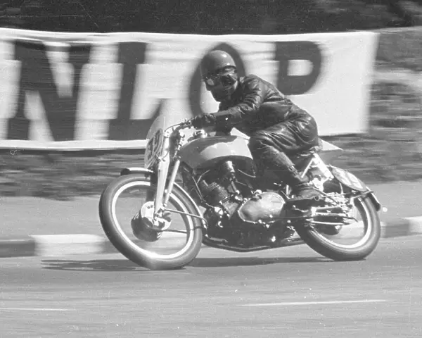 John Hodgkin (Vincent) 1951 Senior TT
