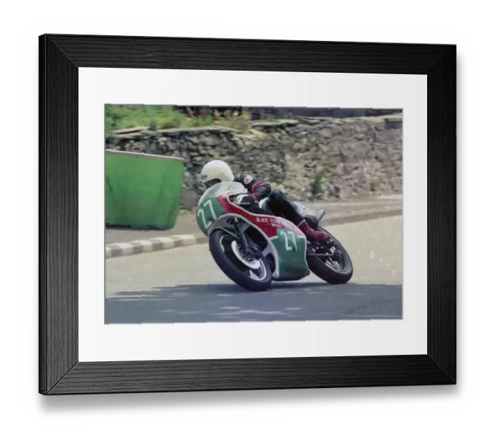 Framed Print : Steve Hislop (Cowles Rotax) 1986 Junior TT Framed Print : Steve Hislop (Cowles Rotax) 1986 Junior TT