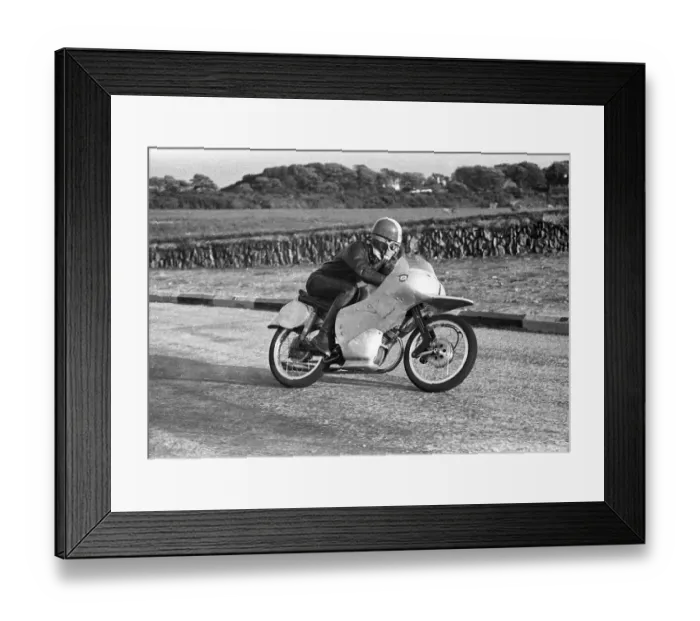 Framed Print : Rupert Hollaus (NSU) 1954 Ultra Lightweight TT Framed Print : Rupert Hollaus (NSU) 1954 Ultra Lightweight TT