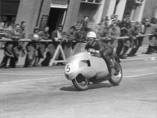 Barry Hodgkinson (Norton) 1956 Senior TT