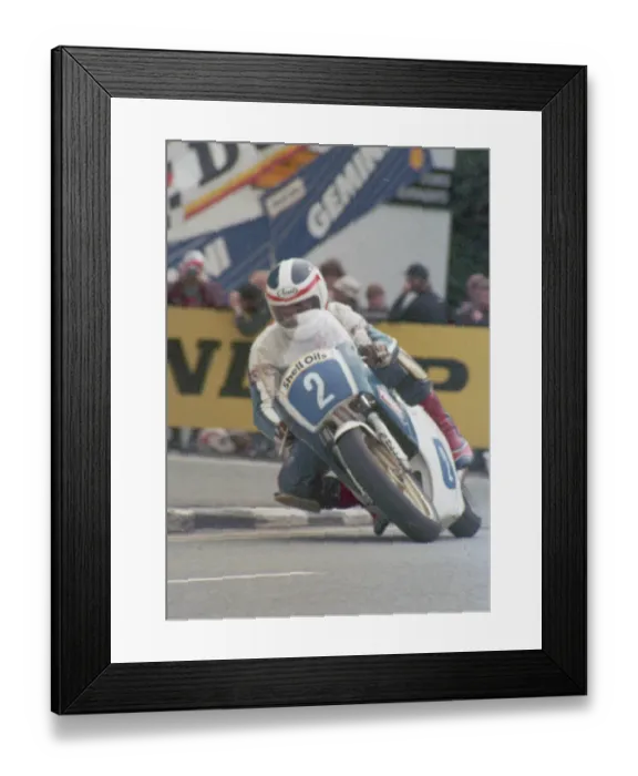 Framed Print : Jim Hodson (Yamaha) 1987 Junior TT Framed Print : Jim Hodson (Yamaha) 1987 Junior TT