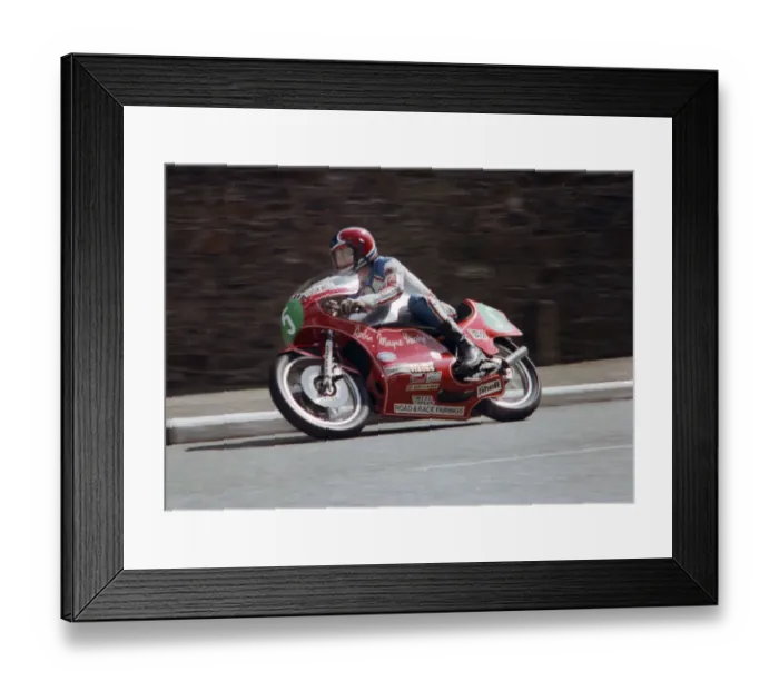 Framed Print : Clive Horton (Yamaha) 1979 Junior TT