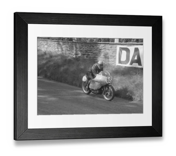 Framed Print : Karl Holthaus (NSU) 1960 Lightweight TT Framed Print : Karl Holthaus (NSU) 1960 Lightweight TT