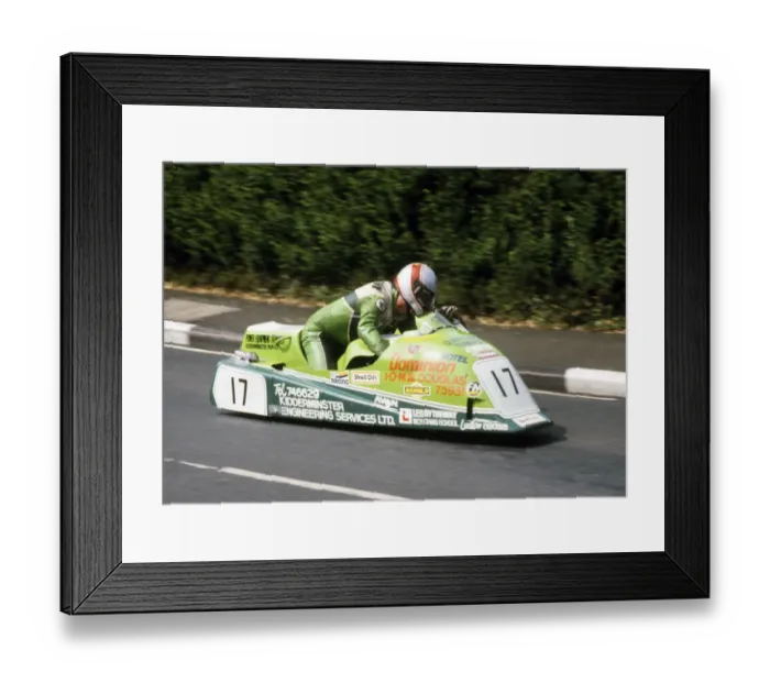 Framed Print : Kenny Howles & Steve Pointer (Ireson Yamaha) 1987 Sidecar TT Framed Print : Kenny Howles & Steve Pointer (Ireson Yamaha) 1987 Sidecar TT