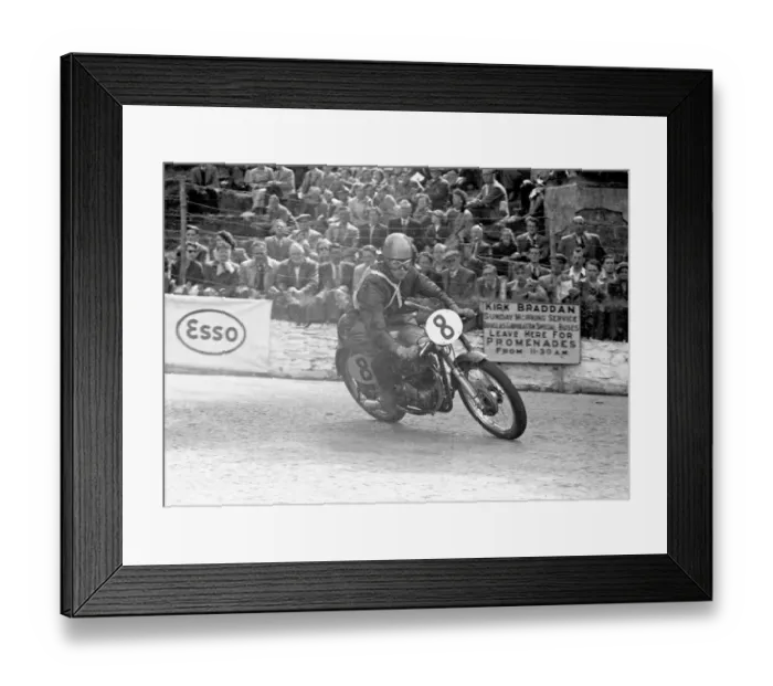 Framed Print : John Horne (Horne Rudge) 1953 Lightweight TT Framed Print : John Horne (Horne Rudge) 1953 Lightweight TT