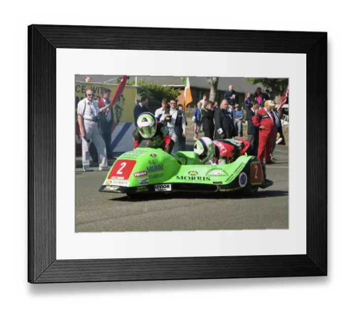 Framed Print : Kenny Howles & Alan Langton (Ireson Yamaha) 1991 Sidecar TT Framed Print : Kenny Howles & Alan Langton (Ireson Yamaha) 1991 Sidecar TT