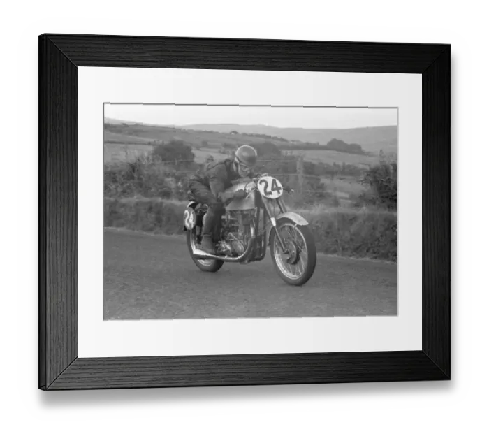 Framed Print : Charlie Salt (BSA) 1953 Senior Ulster Grand Prix Framed Print : Charlie Salt (BSA) 1953 Senior Ulster Grand Prix