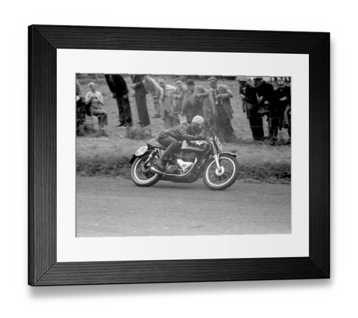 Framed Print : Harry Pearce (Matchless) 1953 Senior Ulster Grand Prix Framed Print : Harry Pearce (Matchless) 1953 Senior Ulster Grand Prix