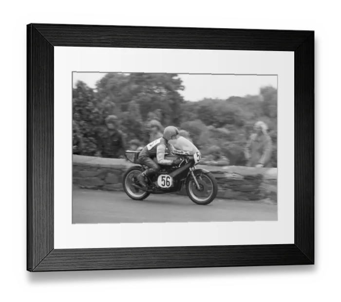 Framed Print : Derek Huxley (Heath Yamaha) 1977 Classic TT Framed Print : Derek Huxley (Heath Yamaha) 1977 Classic TT
