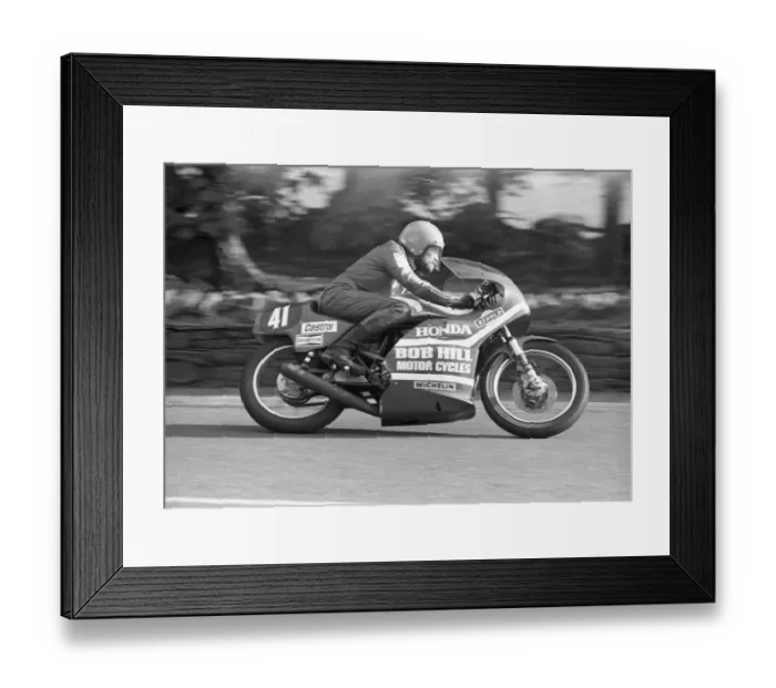 Framed Print : Dick Hunter (Honda) 1979 Formula Three TT Framed Print : Dick Hunter (Honda) 1979 Formula Three TT