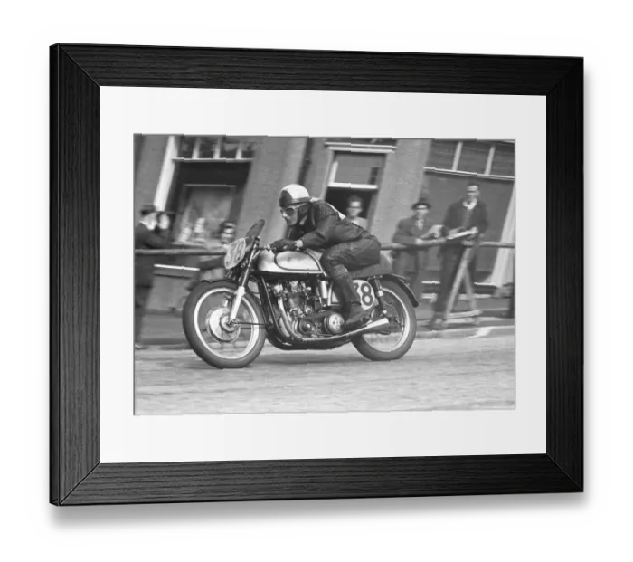 Framed Print : Howard German (JV Special) 1953 Senior Manx Grand Prix Framed Print : Howard German (JV Special) 1953 Senior Manx Grand Prix