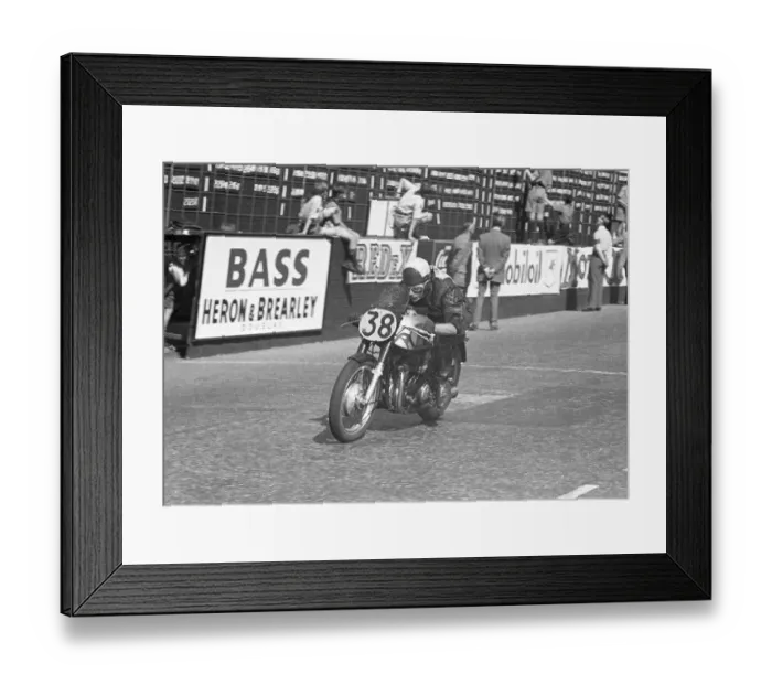 Framed Print : Howard German (JV Special) 1953 Senior Manx Grand Prix Framed Print : Howard German (JV Special) 1953 Senior Manx Grand Prix