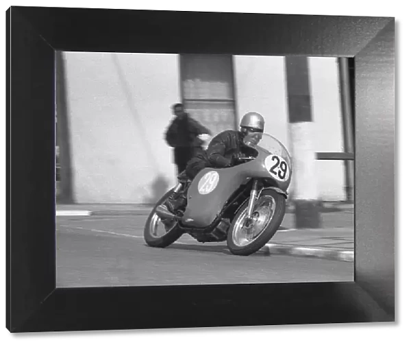Peter Darvill (AJS) 1963 Junior Manx Grand Prix