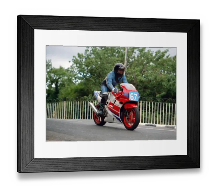 Framed Print : Glynn Goddard (Honda) 1995 Newcomers Manx Grand Prix Framed Print : Glynn Goddard (Honda) 1995 Newcomers Manx Grand Prix
