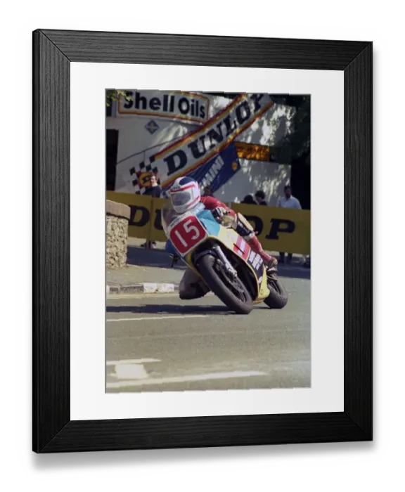 Framed Print : Colin Gable (Suzuki) 1987 Newcomers Manx Grand Prix Framed Print : Colin Gable (Suzuki) 1987 Newcomers Manx Grand Prix