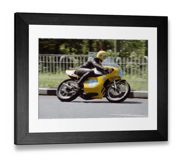 Framed Print : Ken Inwood (Yamaha) 1982 350 TT Framed Print : Ken Inwood (Yamaha) 1982 350 TT