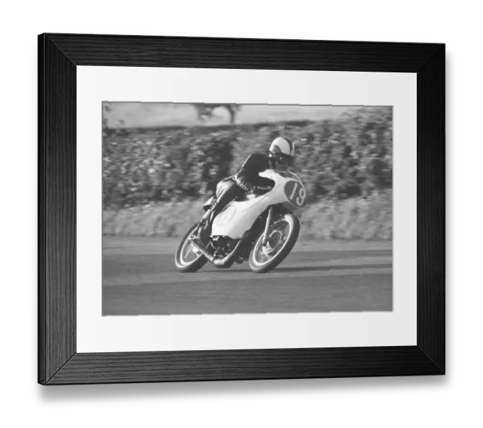 Framed Print : Peter Inchley (Villiers special) 1966 Lightweight TT Framed Print : Peter Inchley (Villiers special) 1966 Lightweight TT