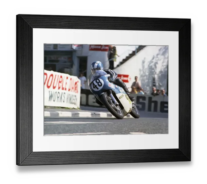 Framed Print : Keith Edwards (Seeley) 1973 Senior Manx Grand Prix Framed Print : Keith Edwards (Seeley) 1973 Senior Manx Grand Prix