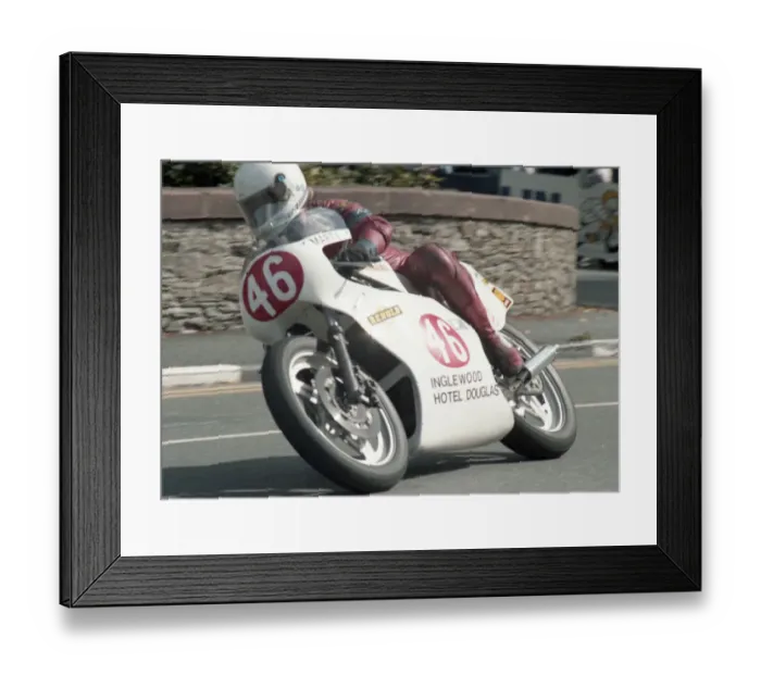 Framed Print : Marty Elliott (Yamaha) 1984 Newcomers Manx Grand Prix Framed Print : Marty Elliott (Yamaha) 1984 Newcomers Manx Grand Prix