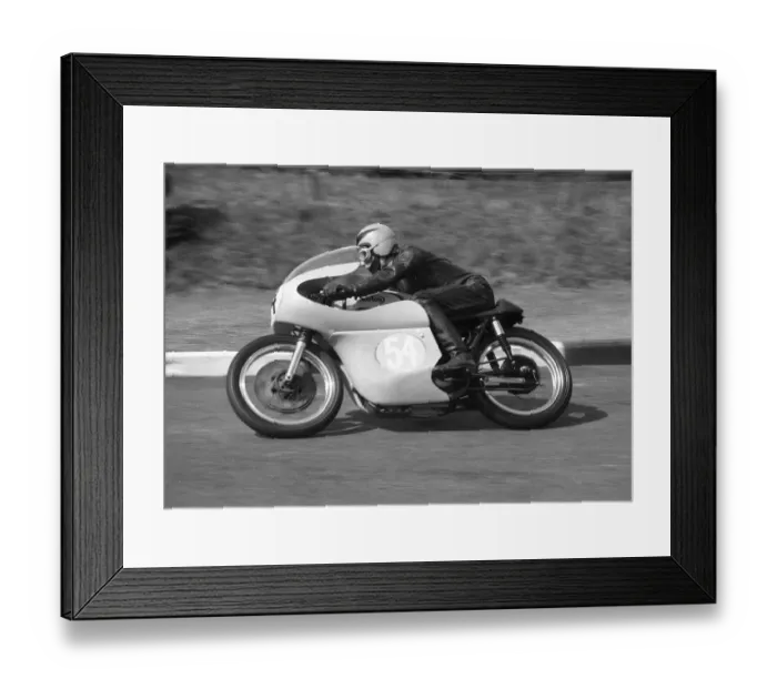 Framed Print : Colin Edwards (Norton) 1963 Junior Manx Grand Prix Framed Print : Colin Edwards (Norton) 1963 Junior Manx Grand Prix