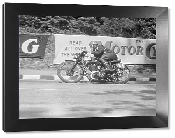 Geoff Alcock (Norton) 1951 Senior Clubman TT
