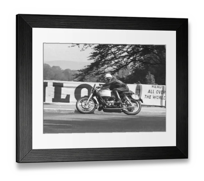 Framed Print : Reg Armstrong (AJS) 1951 Senior TT Framed Print : Reg Armstrong (AJS) 1951 Senior TT