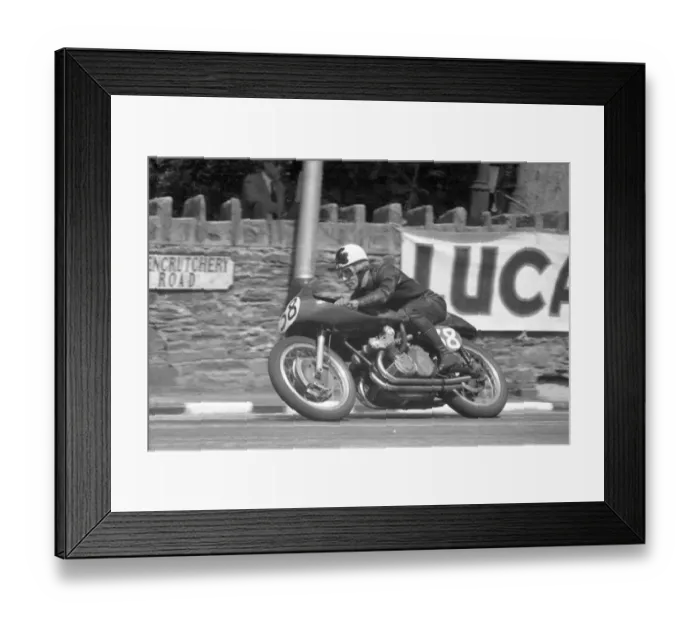 Framed Print : Reg Armstrong (Gilera) 1955 Senior TT Framed Print : Reg Armstrong (Gilera) 1955 Senior TT