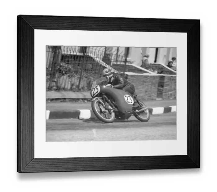 Framed Print : Doug Allen (Mondial) 1959 Ultra Lightweight TT Framed Print : Doug Allen (Mondial) 1959 Ultra Lightweight TT