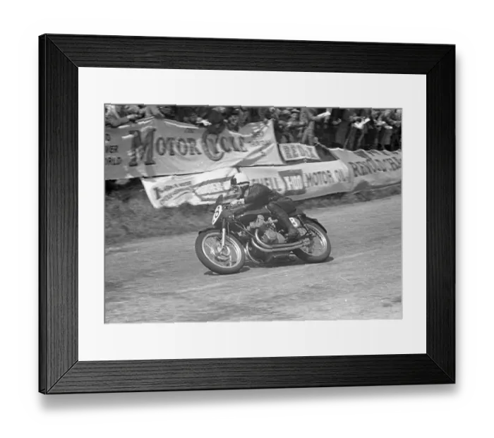 Framed Print : Reg Armstrong (Gilera) 1953 Senior TT Framed Print : Reg Armstrong (Gilera) 1953 Senior TT