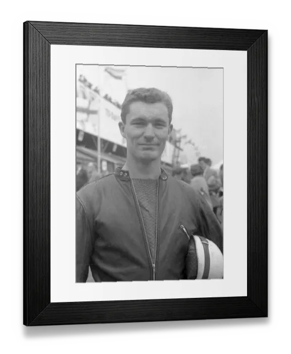 Framed Print : Bob Anderson 1958 TT Framed Print : Bob Anderson 1958 TT