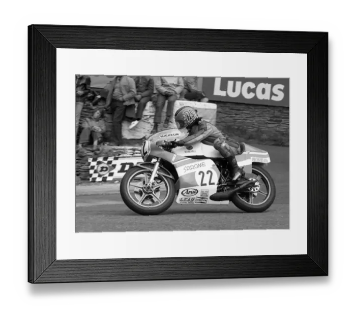 Framed Print : Sadao Asami (Yamaha) 1978 Classic TT Framed Print : Sadao Asami (Yamaha) 1978 Classic TT