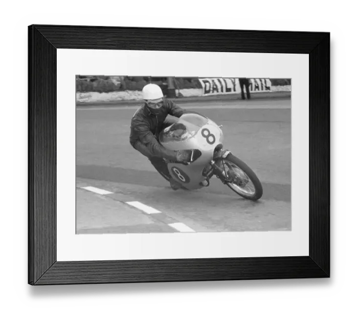 Framed Print : Bob Anderson (MZ) 1960 Ultra Lightweight TT Framed Print : Bob Anderson (MZ) 1960 Ultra Lightweight TT