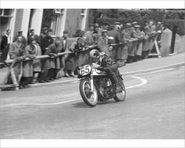 Edgar Barona (Norton) 1956 Senior TT Edgar Barona (Norton) 1956 Senior TT