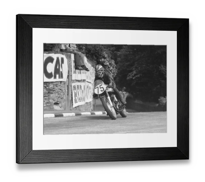 Framed Print : John Banks (Norton) 1957 Senior TT Framed Print : John Banks (Norton) 1957 Senior TT